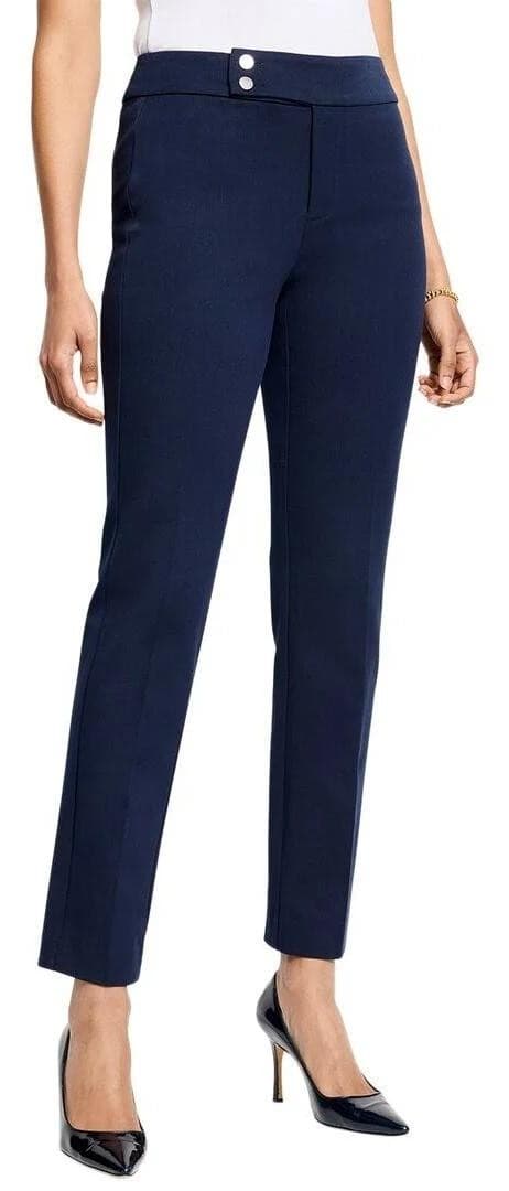 NIC+ZOE Straight Leg Plaza Pull-On Stretch Dress Pants Size 20W $175 Value - Thumbnail 3