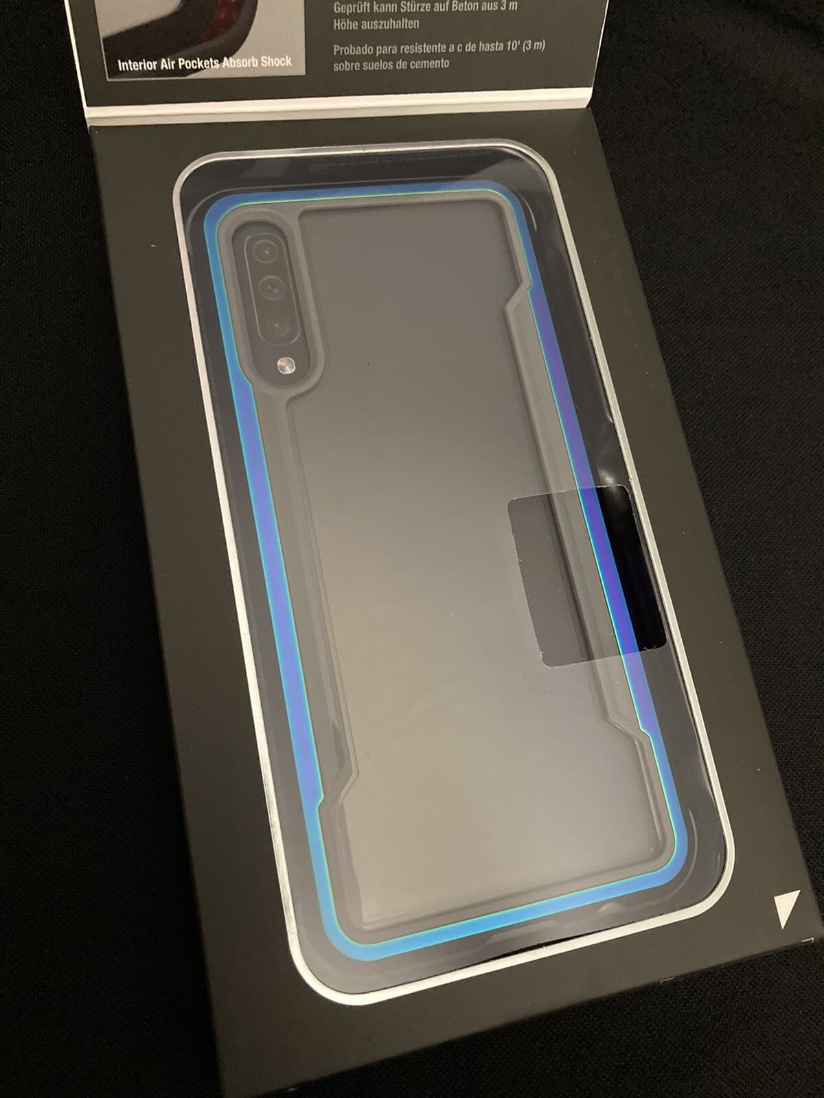 Raptic Shield Samsung Galaxy A50 Phone Case Shockproof Iridescent - Thumbnail 6