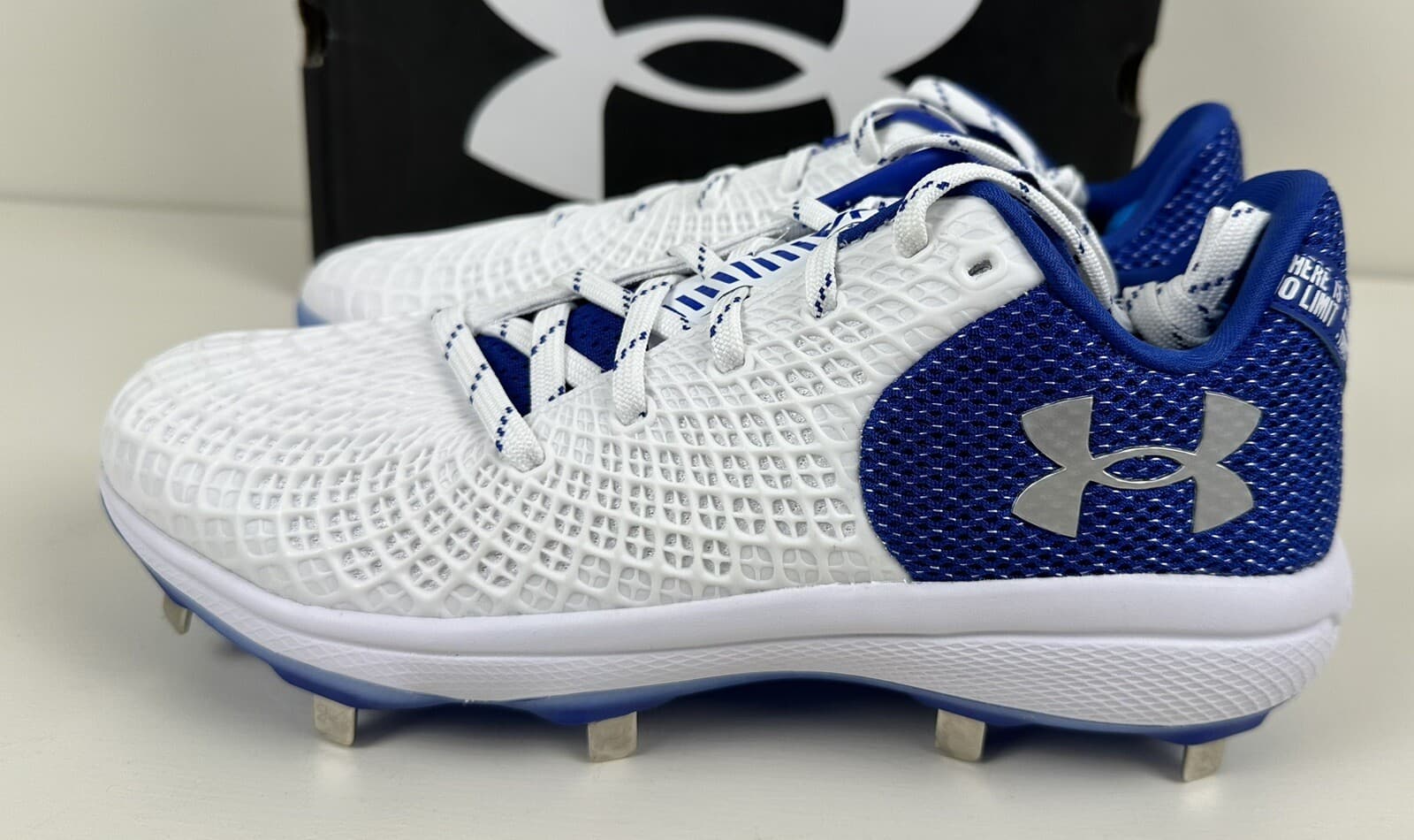 Under Armour Women's Glyde 2.0 MT Metal Fastpitch Softball Cleats Sz 5.5 - Thumbnail 9