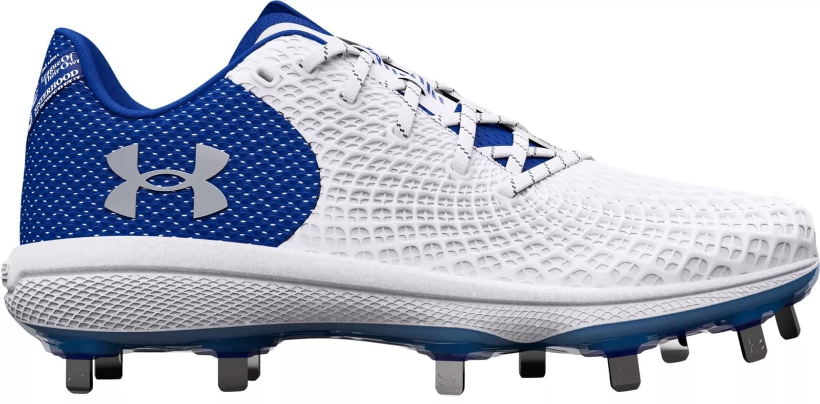 Under Armour Women's Glyde 2.0 MT Metal Fastpitch Softball Cleats Sz 5.5 - Thumbnail 3
