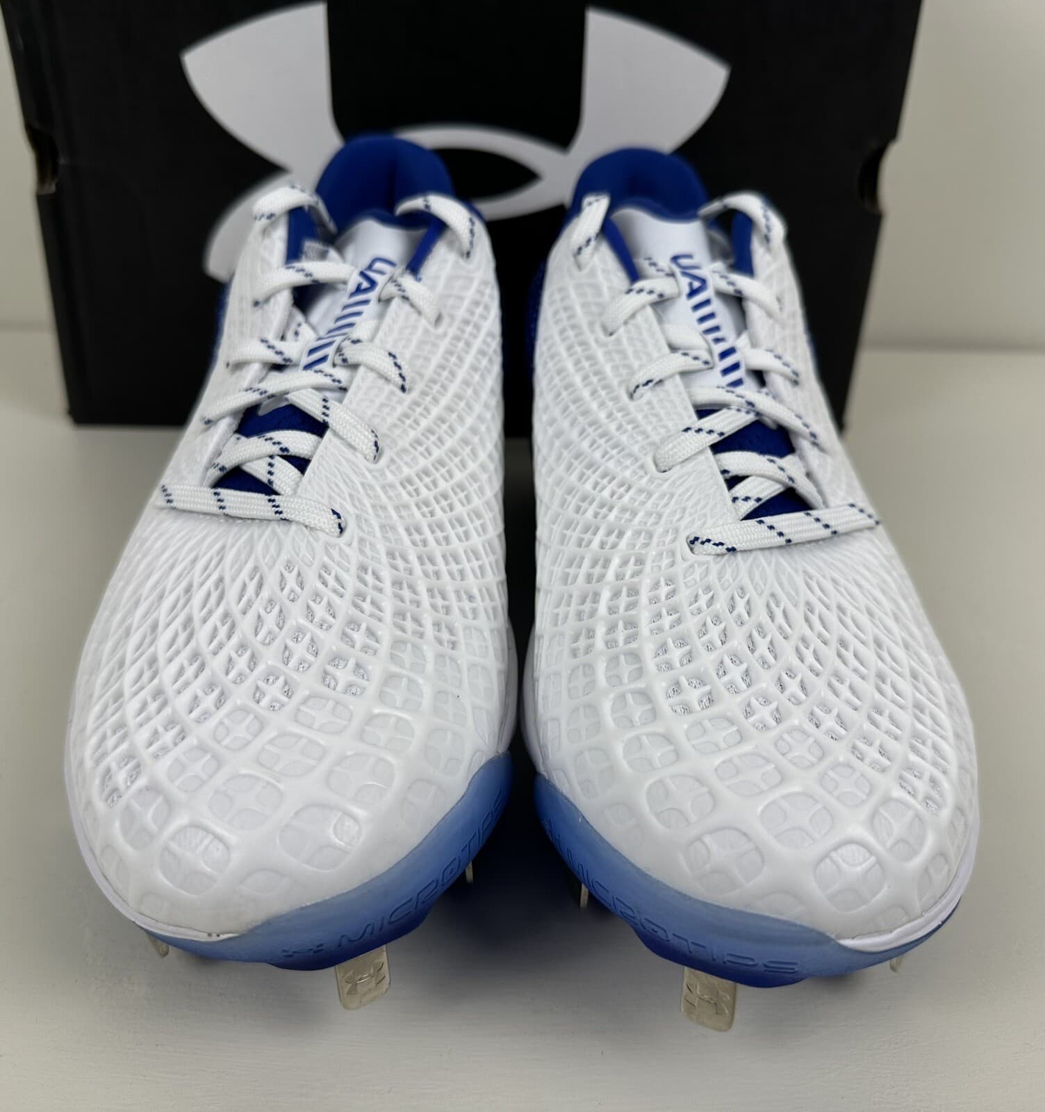 Under Armour Women's Glyde 2.0 MT Metal Fastpitch Softball Cleats Sz 5.5 - Thumbnail 12