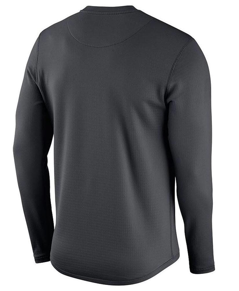Nike Men's Alabama Crimson Tide Modern Crew Neck Sweatshirt Anthracite Medium - Thumbnail 2