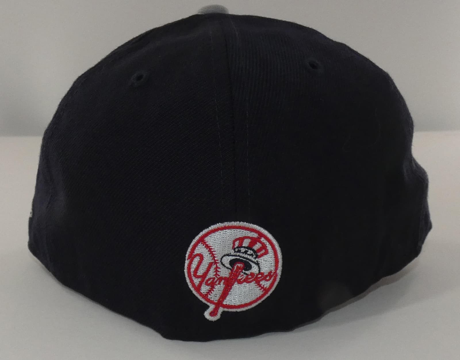 New Era New York Yankees Scripter Fitted Cap 7 1/8 59Fifty Navy Blue Gray - Thumbnail 5