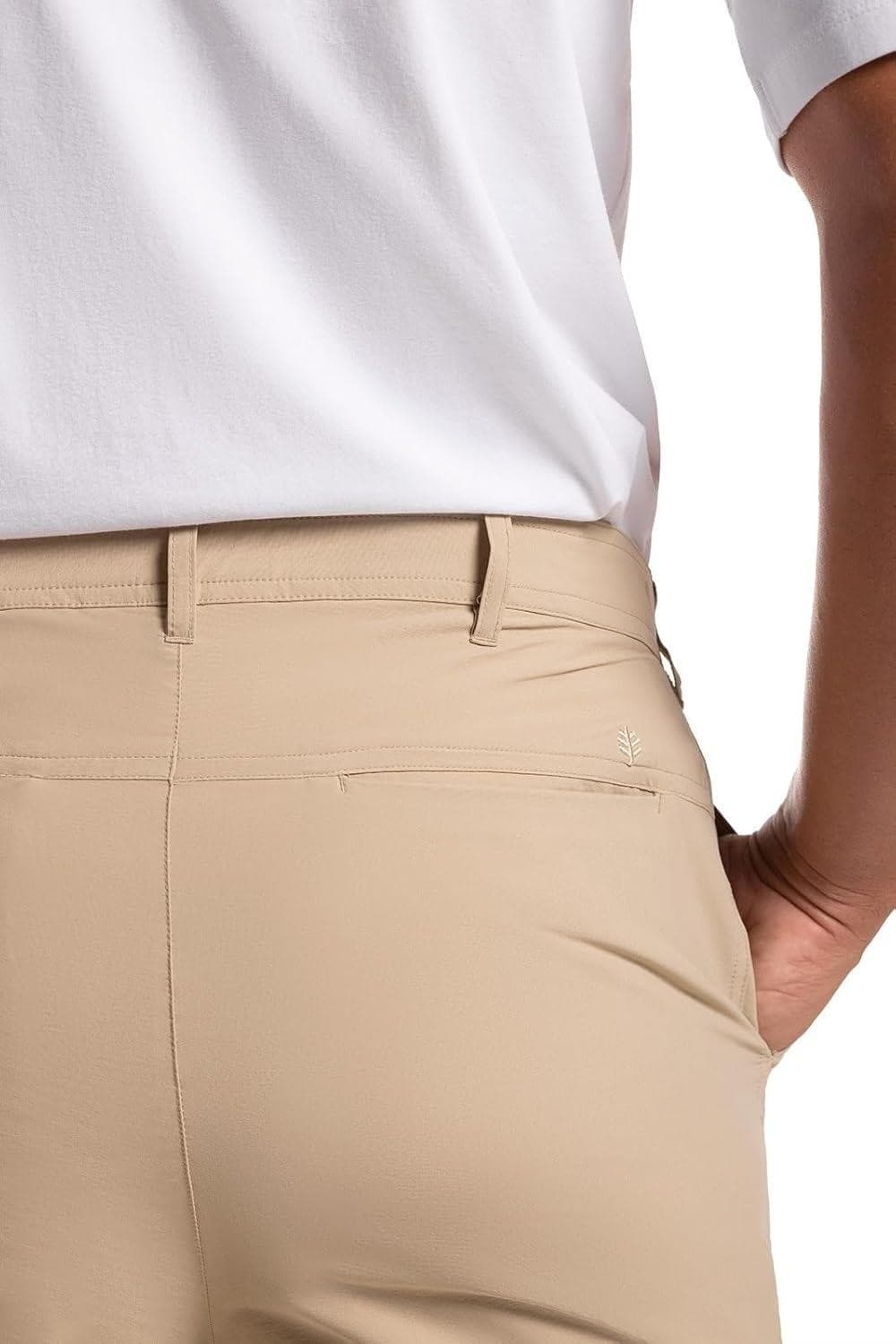 Coolibar Men's Chenolite Marcos UPF+50 Pants Washed Tan 38 x 34 $95 Value - Thumbnail 4
