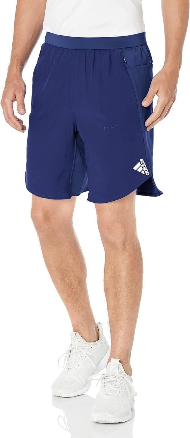 adidas Men's Aeroready Designed For Move Training Shorts Blue 3XL $46 Value - Thumbnail 4