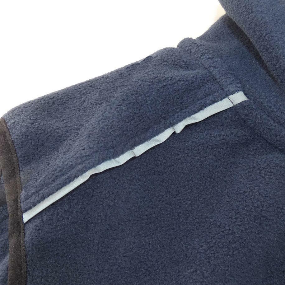 Ultra Game Men's Seattle Seahawks Polar Fleece Full Zip Vest College Blue Medium - Thumbnail 9