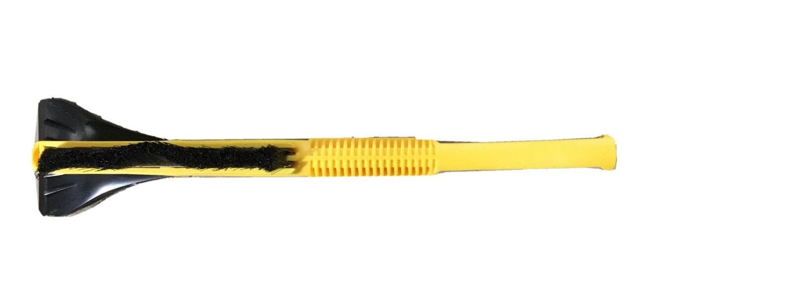 Hopkins SubZero 23" Ice Hammer Heavy Duty Snowbrush & Ice Scraper Yellow 16511 - Thumbnail 3