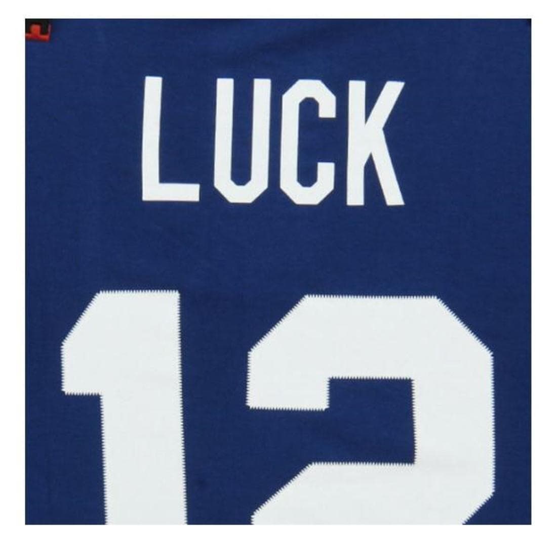 Nike Women's Indianapolis Colts Andrew Luck Jersey Cotton T-shirt Blue Medium - Thumbnail 5