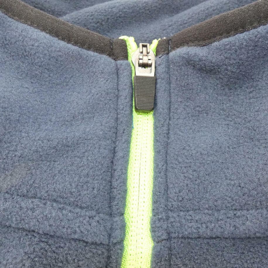 Ultra Game Men's Seattle Seahawks Polar Fleece Full Zip Vest College Blue Medium - Thumbnail 10