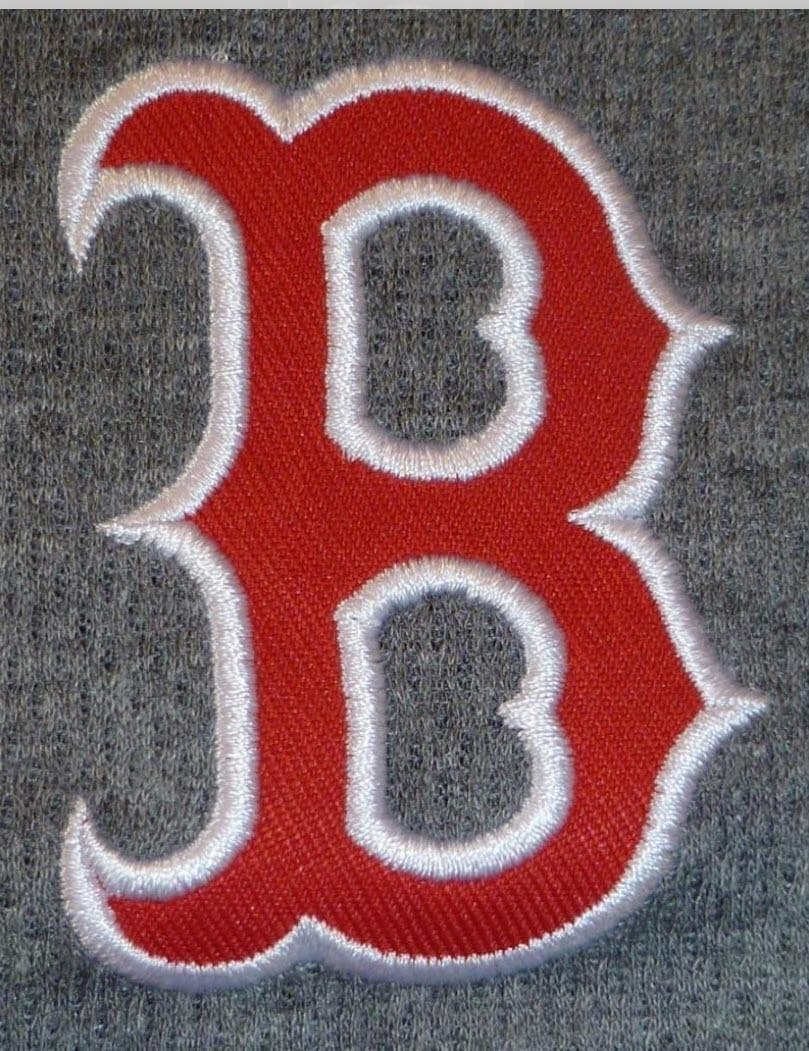Stitches Men's Boston Red Sox Performance Raglan T-shirt Gray Red Medium - Thumbnail 6