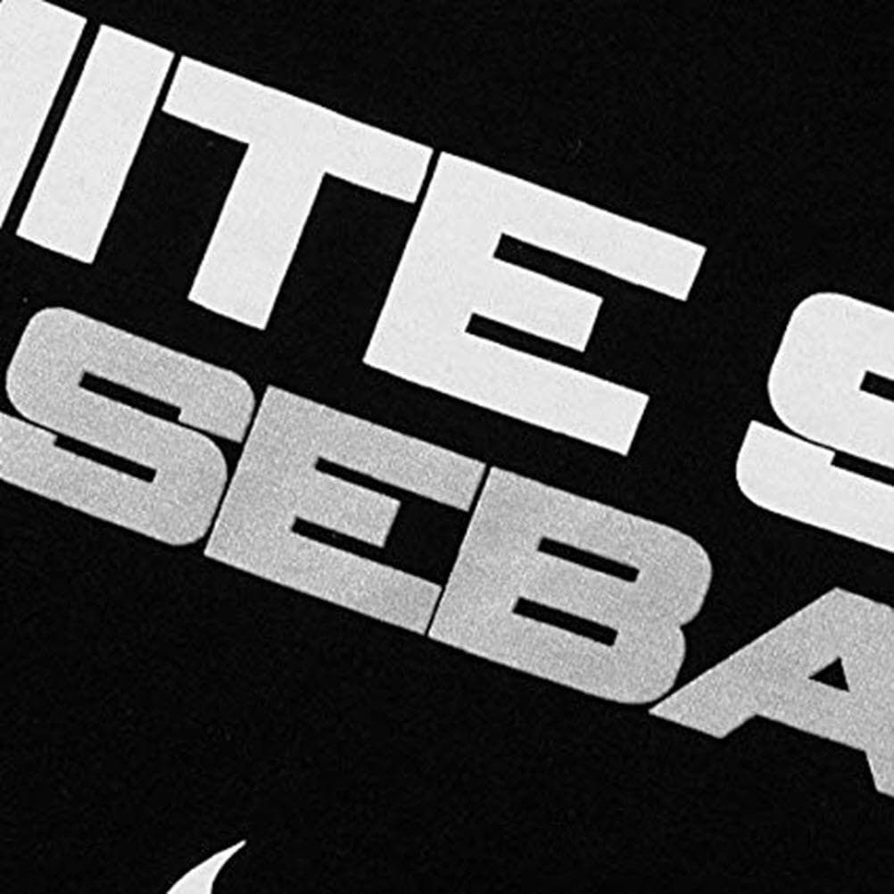 Nike Men's Chicago White Sox Practice Team Issue T-Shirt Black Medium - Thumbnail 5