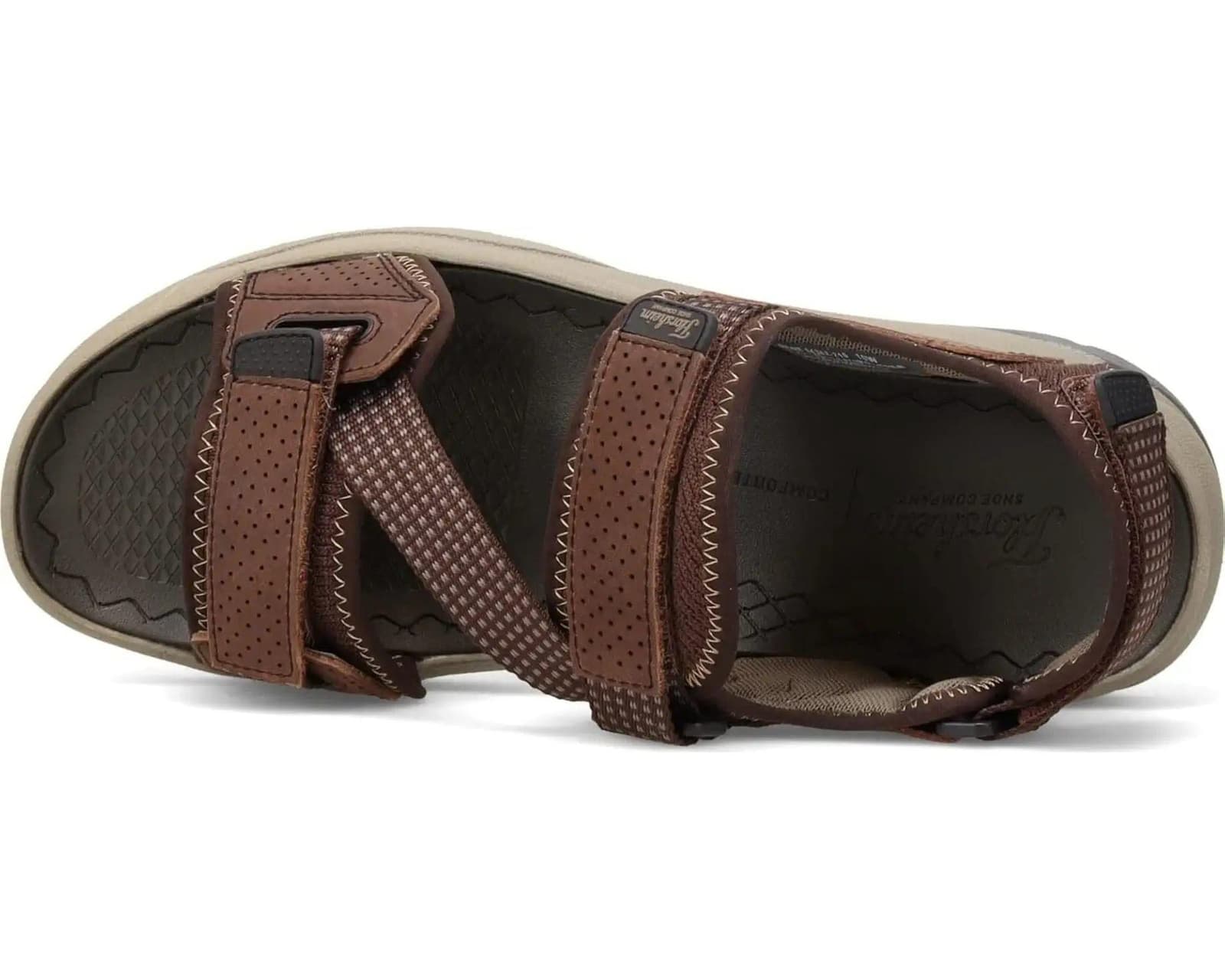 Florsheim Men's Tread Lite River Sandals Brown Knit 13 M $115 Value - Thumbnail 4