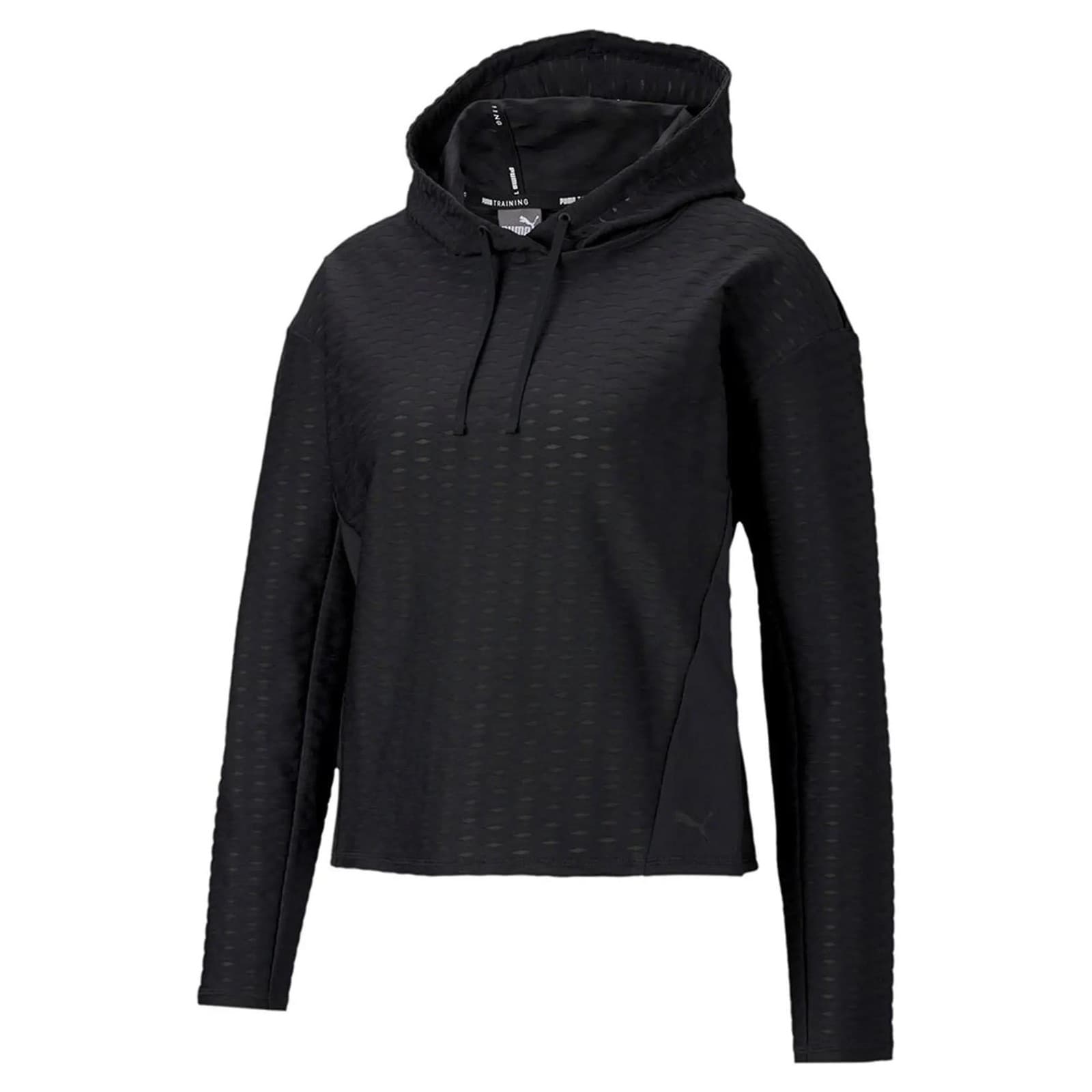 PUMA Women's Train Flawless Pullover Hoodie Black Small $76 Value - Thumbnail 7