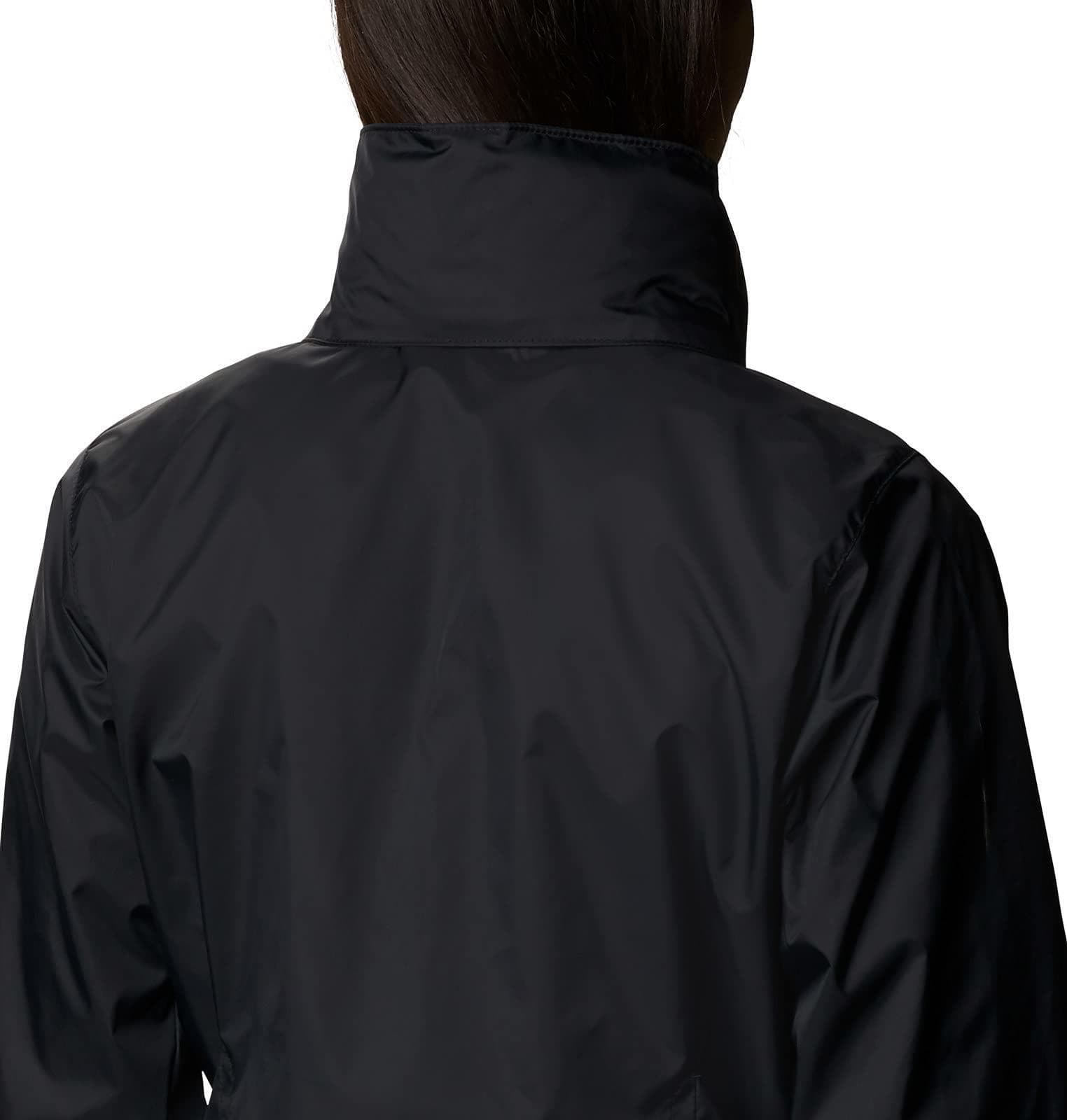 Columbia Women's Arkansas Razorbacks Waterproof Hooded Jacket Large Black - Thumbnail 7