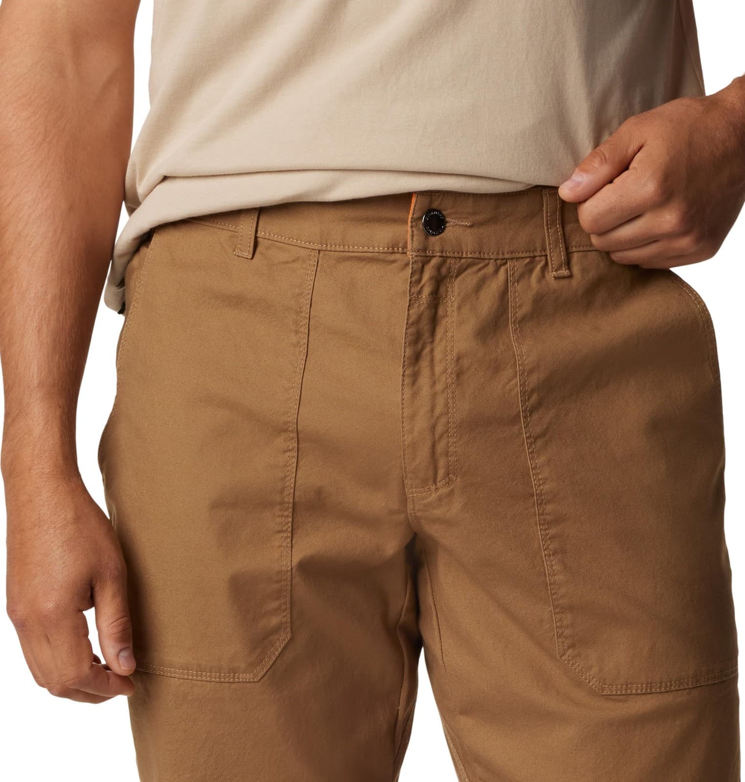 Columbia Men's ROC Flex Utility Pants Delta Brown 34x32 $100 Value - Thumbnail 4