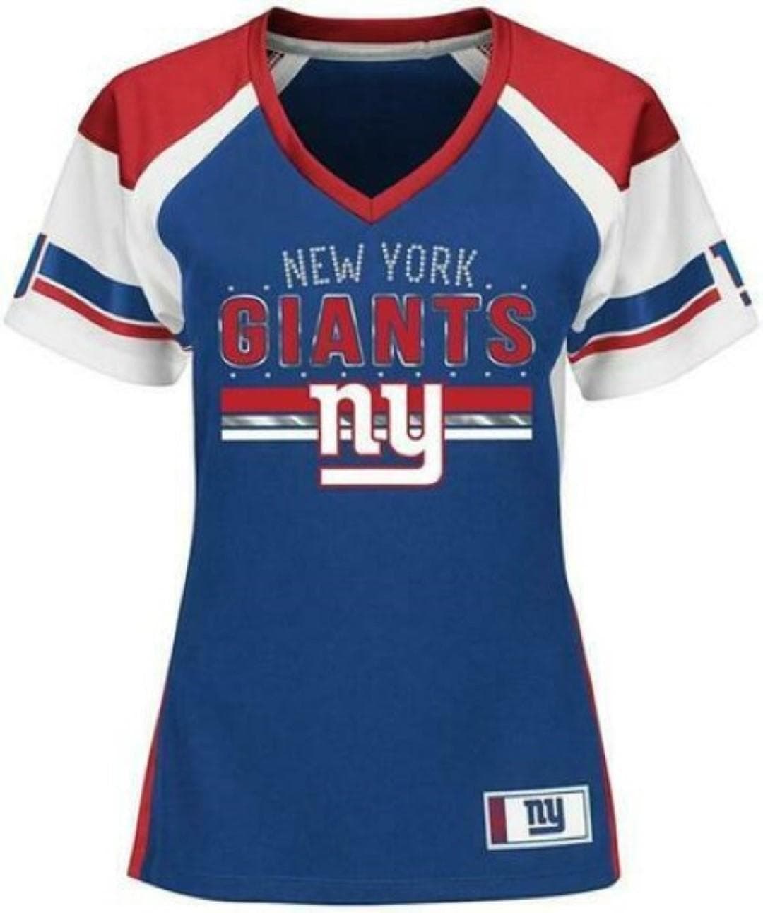 Majestic Women's New York Giants Draft Me Jersey NFL Top Small $60 Value - Thumbnail 2