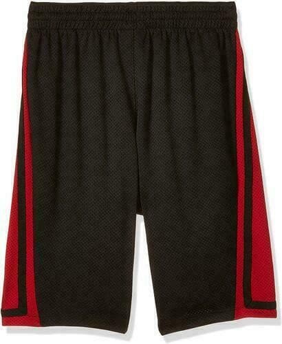 Nike Jordan Youth (Big Boy's) Loose Fit Mesh Franchise Shorts Black/Red X-Large - Thumbnail 3