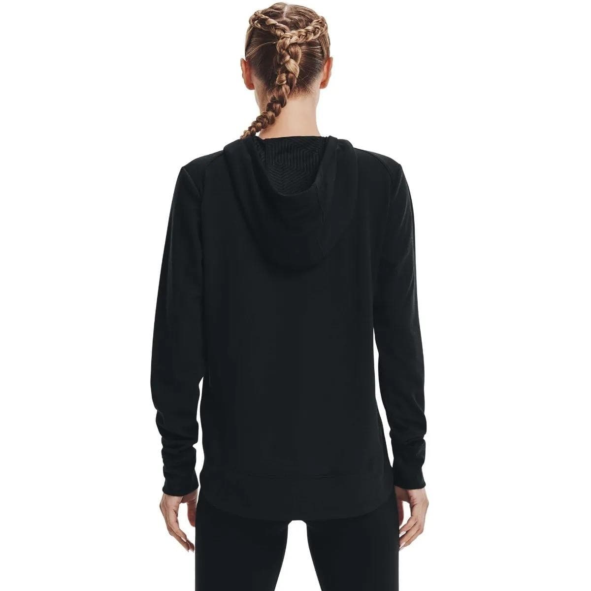 Under Armour Women's Coldgear Infrared Pullover Hoodie Black XX-Large - Thumbnail 2
