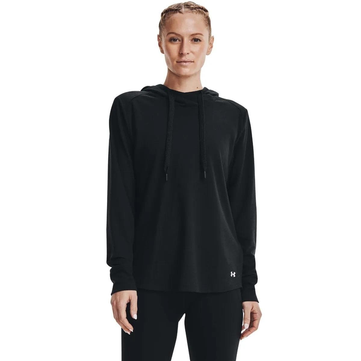Under Armour Women's Coldgear Infrared Pullover Hoodie Black XX-Large - Thumbnail 12
