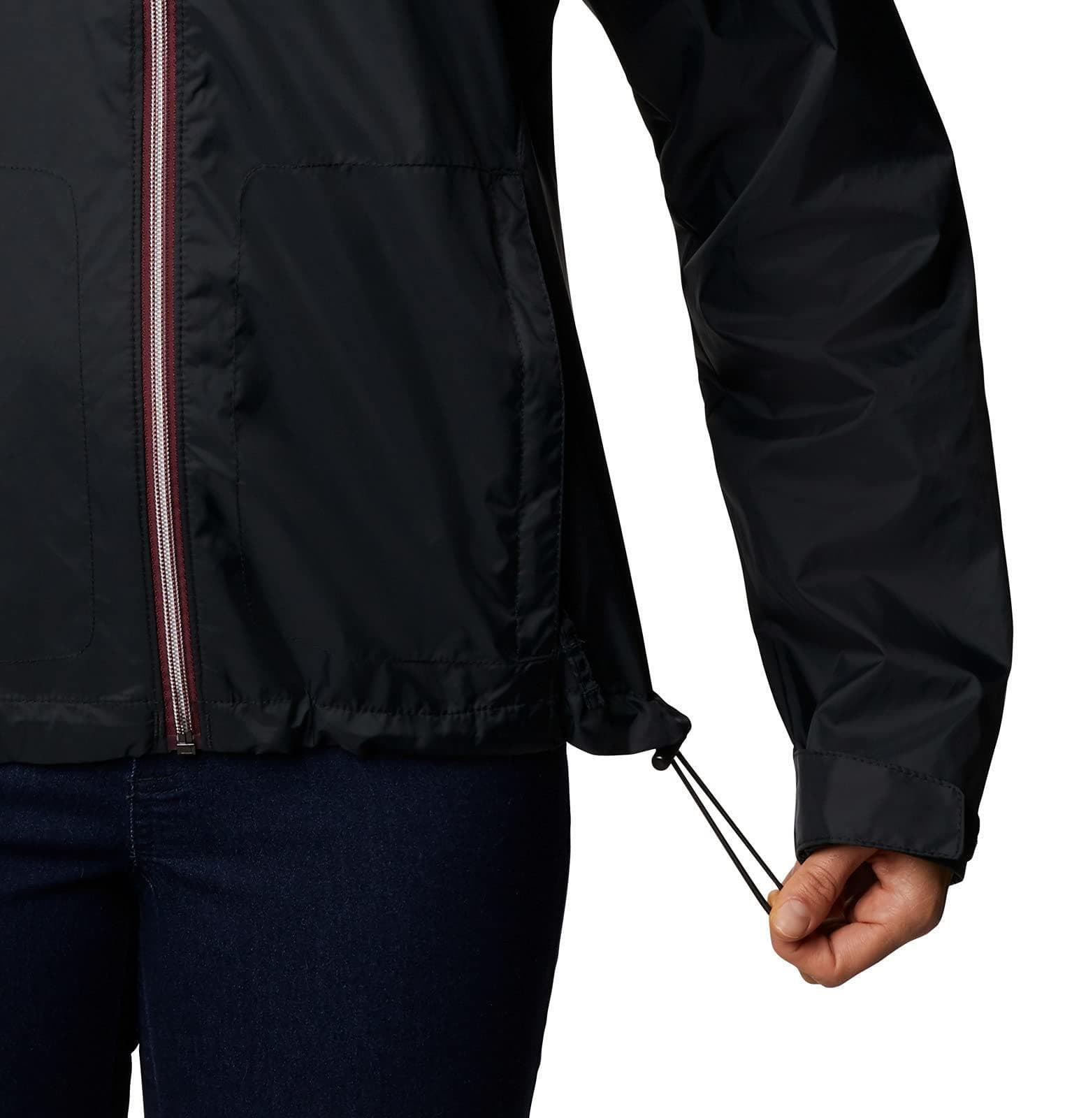 Columbia Women's Texas A&M Aggies Waterproof Hooded Jacket Black X-Large - Thumbnail 8