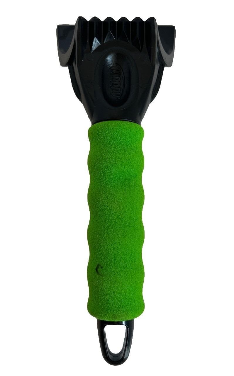 Hopkins SubZero 10" Ice Frost Chisel Scraper with Foam Grip Heavy Duty Green - Thumbnail 5