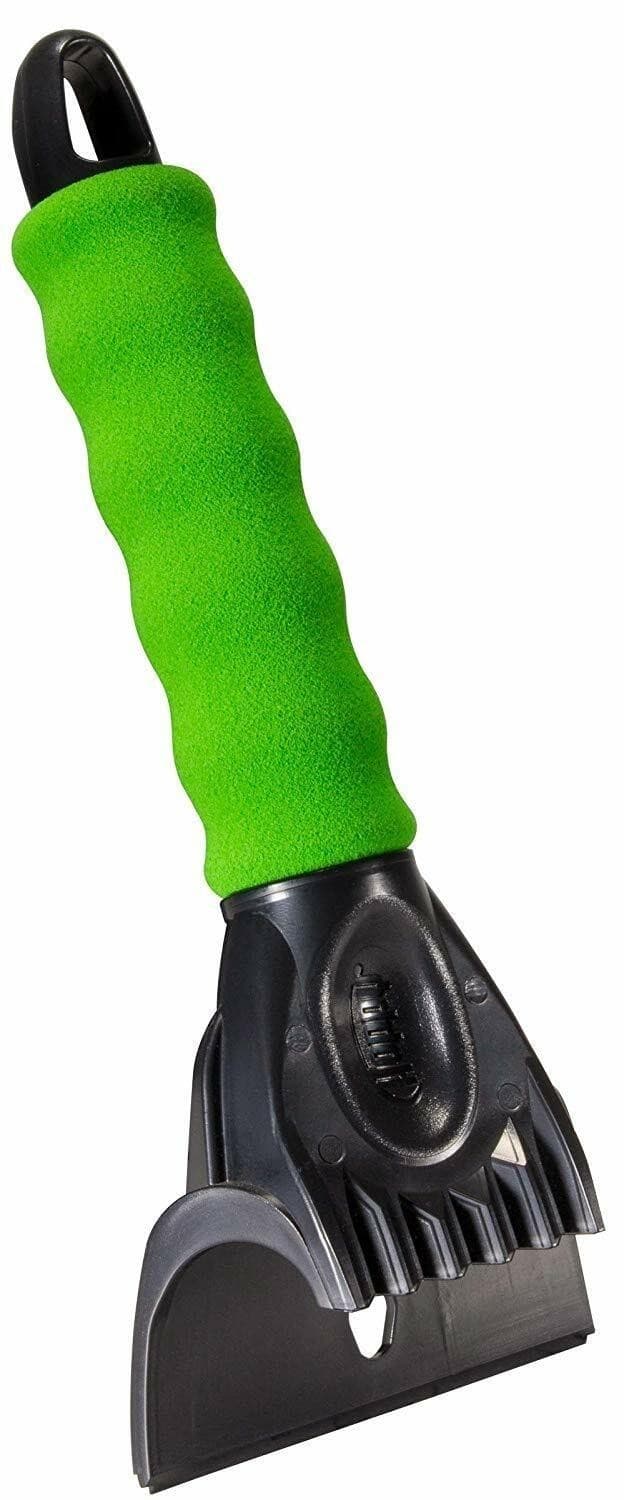 Hopkins SubZero 10" Ice Frost Chisel Scraper with Foam Grip Heavy Duty Green - Thumbnail 3