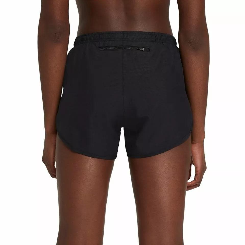 Nike Women's Dri-Fit Embossed Print Mod Tempo Shorts Small Medium Black - Thumbnail 2