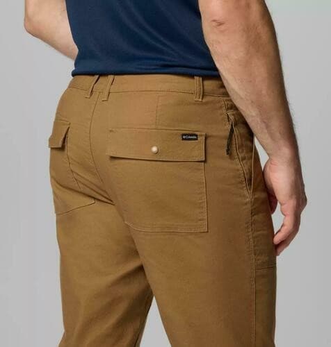 Columbia Men's ROC Flex Utility Pants Delta Brown 32x32 $100 Value - Thumbnail 9