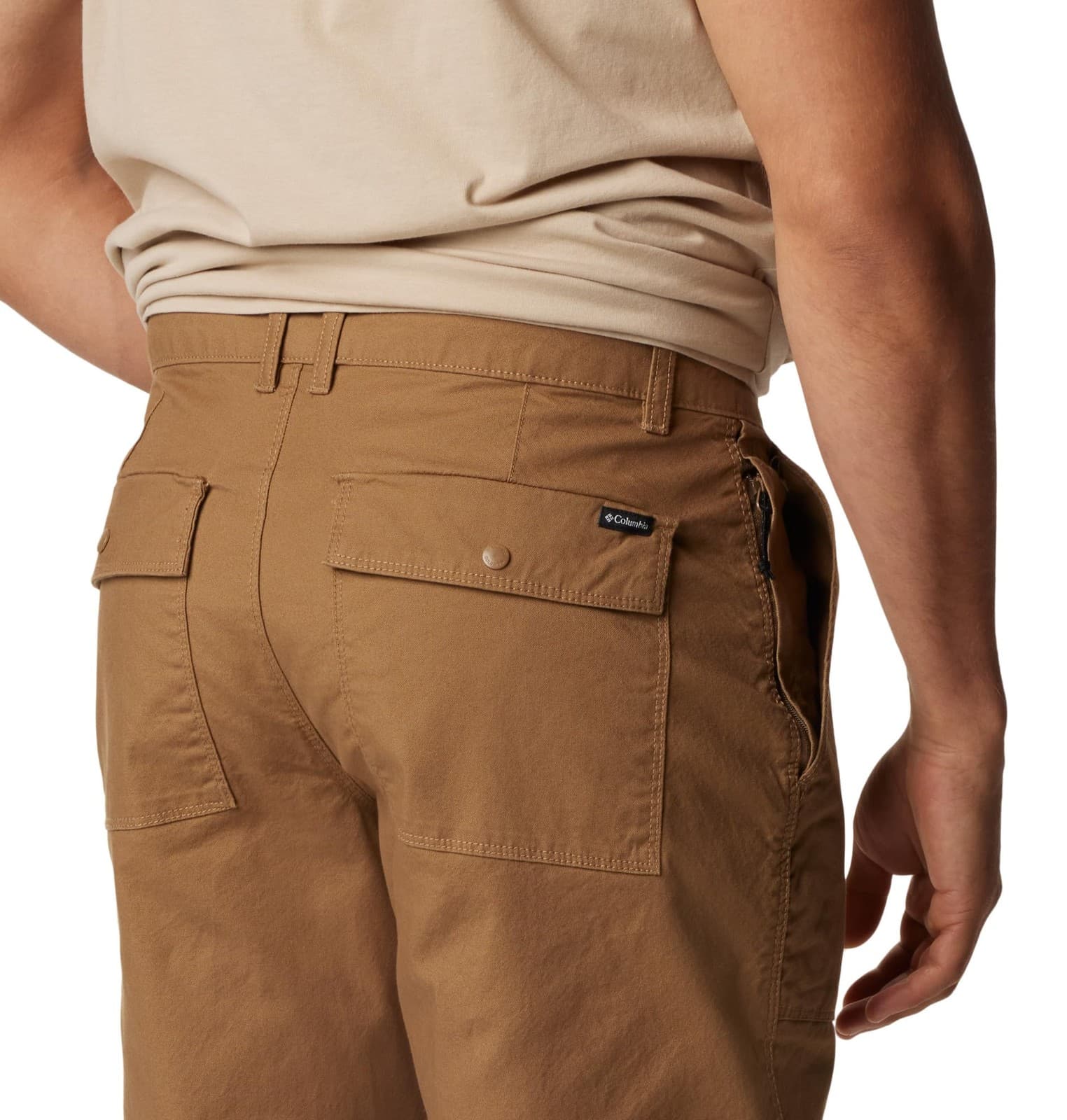 Columbia Men's ROC Flex Utility Pants Delta Brown 32x32 $100 Value - Thumbnail 5