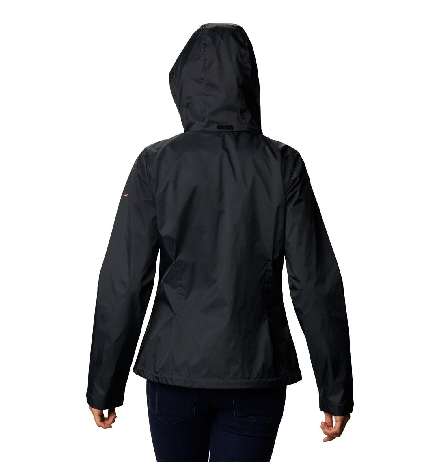Columbia Women's Texas A&M Aggies Waterproof Hooded Jacket Black X-Large - Thumbnail 5