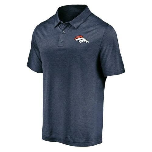 Majestic Men's Denver Broncos Performance Polyester Positive Production Polo 2XL - Thumbnail 6