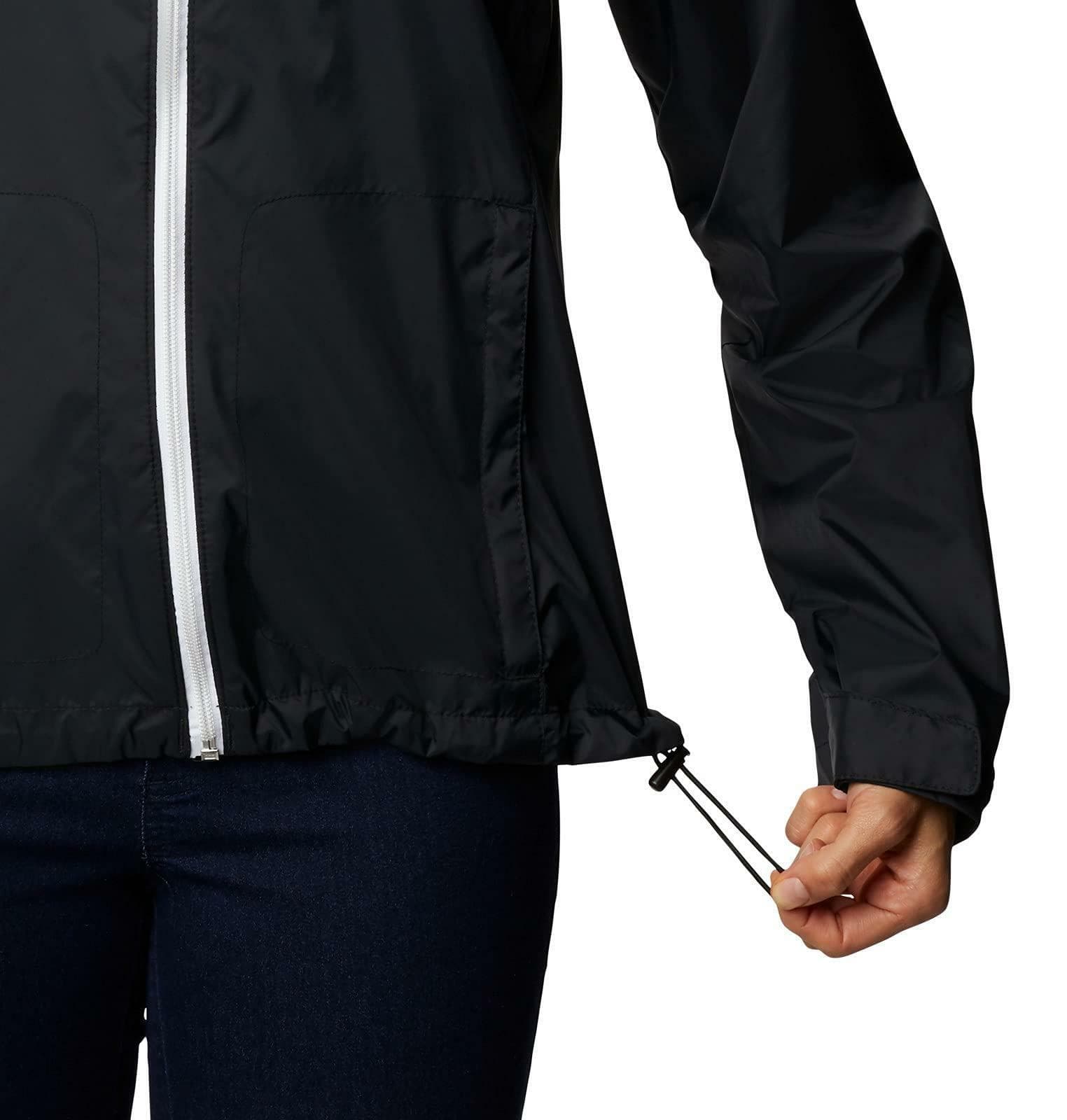 Columbia Women's Tennessee Volunteers Waterproof Hooded Jacket Black X-Large - Thumbnail 5