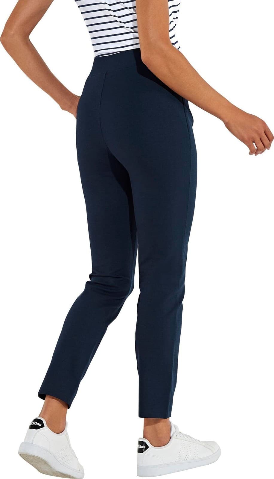 Coolibar Women’s Cala Cove UPF 50+ Sun Protective Lightweight Pants Blue X-Large - Thumbnail 5