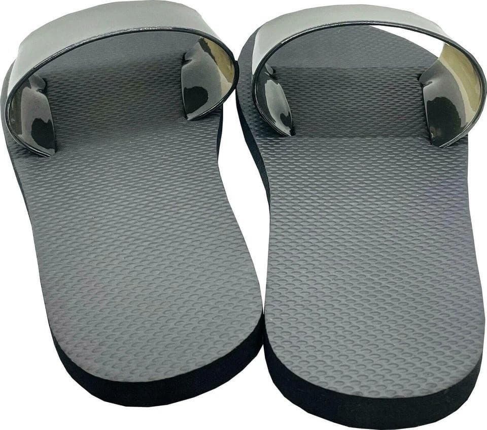 West Loop Women's Jelly Slides Foam Sandals Black Medium (7-8) - Thumbnail 5