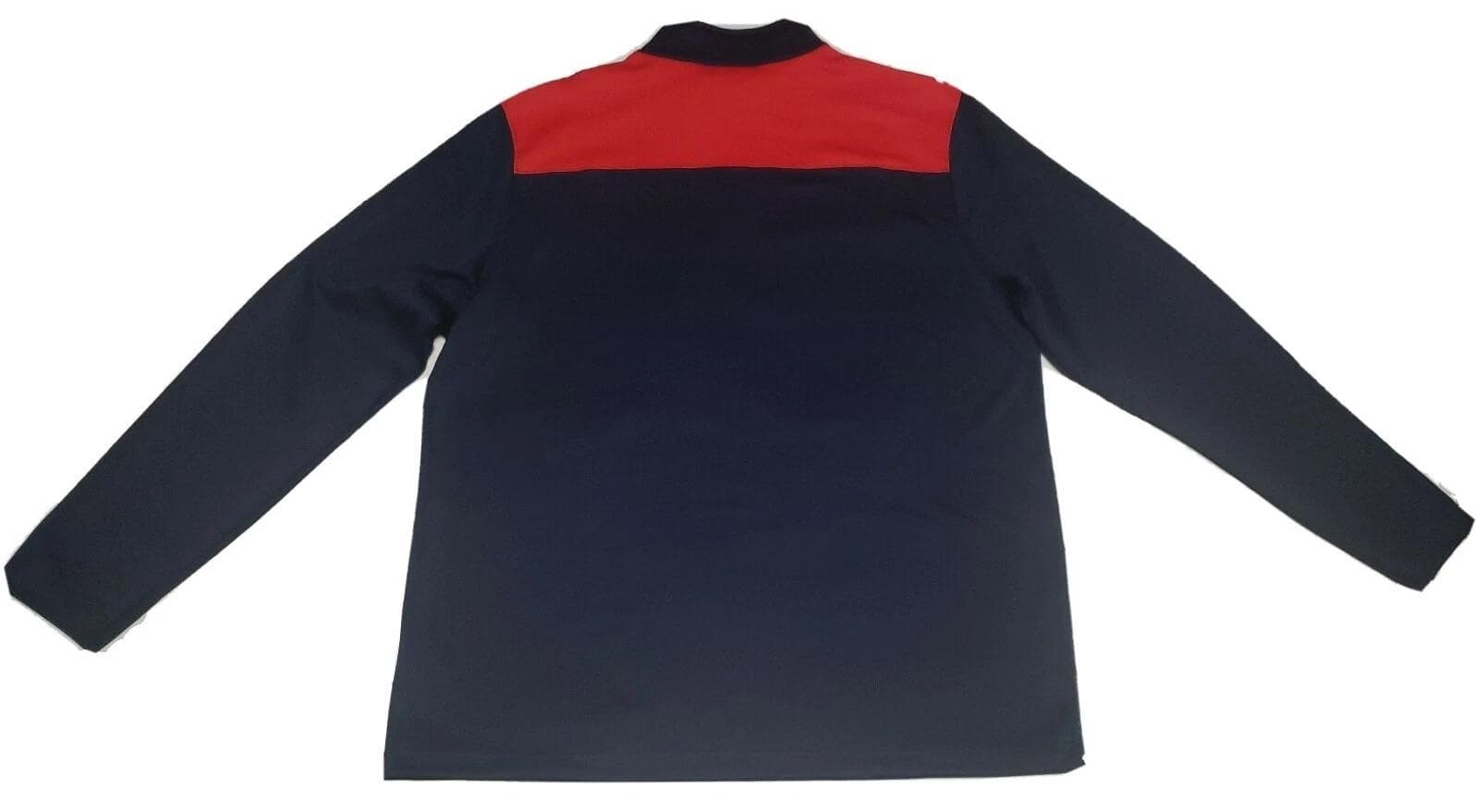 Minnesota Twins MLB Mock Neck 1/2 Zip Pullover Long Sleeve Jacket Blue X-Large - Thumbnail 3