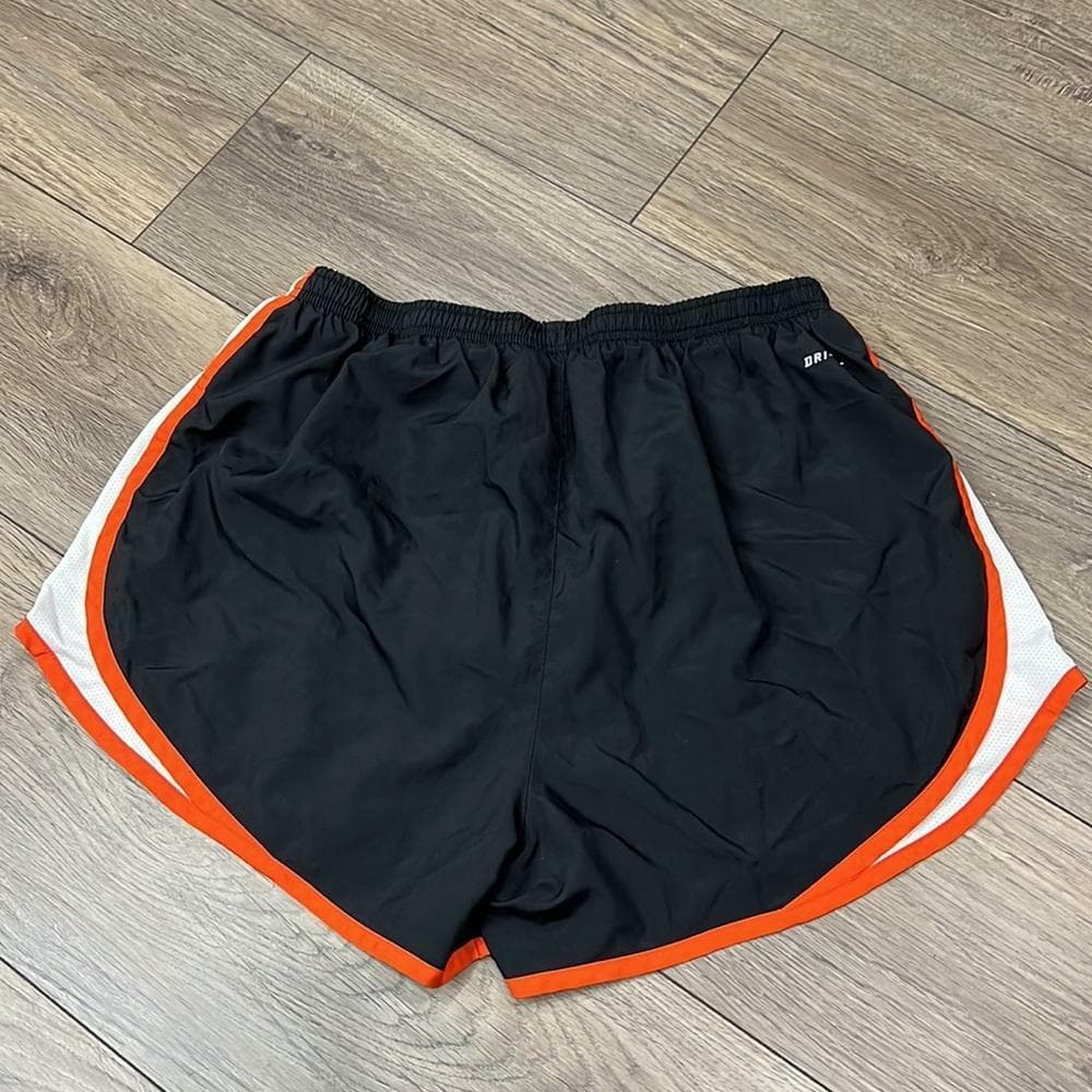 Nike Women's Oregon State Beavers Dri-Fit Tempo Shorts Black Large - Thumbnail 3
