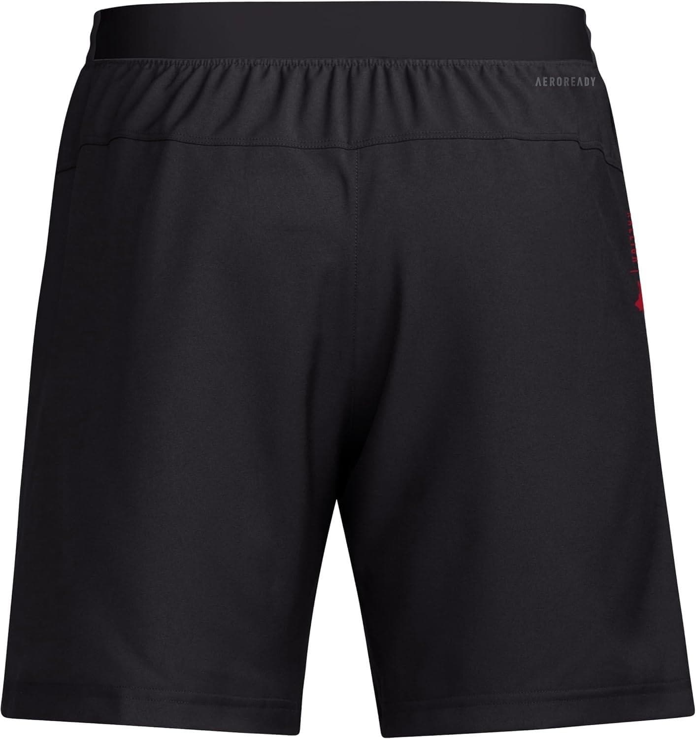 adidas Men's North Carolina State Wolfpack Aeroready Team Shorts 3XL $65 Value - Thumbnail 6