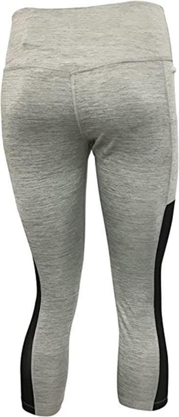 Nike Womens Mid-Rise Dri-Fit Performance Training Leggings Small Gray - Thumbnail 2