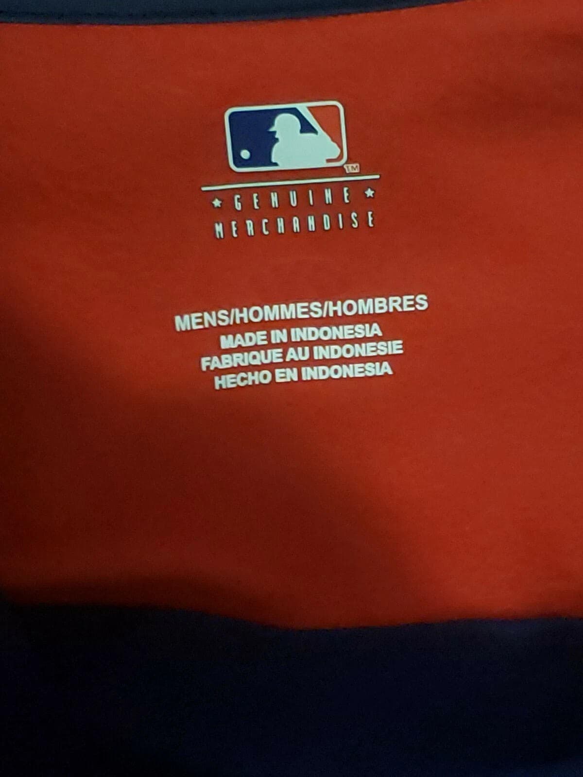 Minnesota Twins MLB Mock Neck 1/2 Zip Pullover Long Sleeve Jacket Blue X-Large - Thumbnail 8