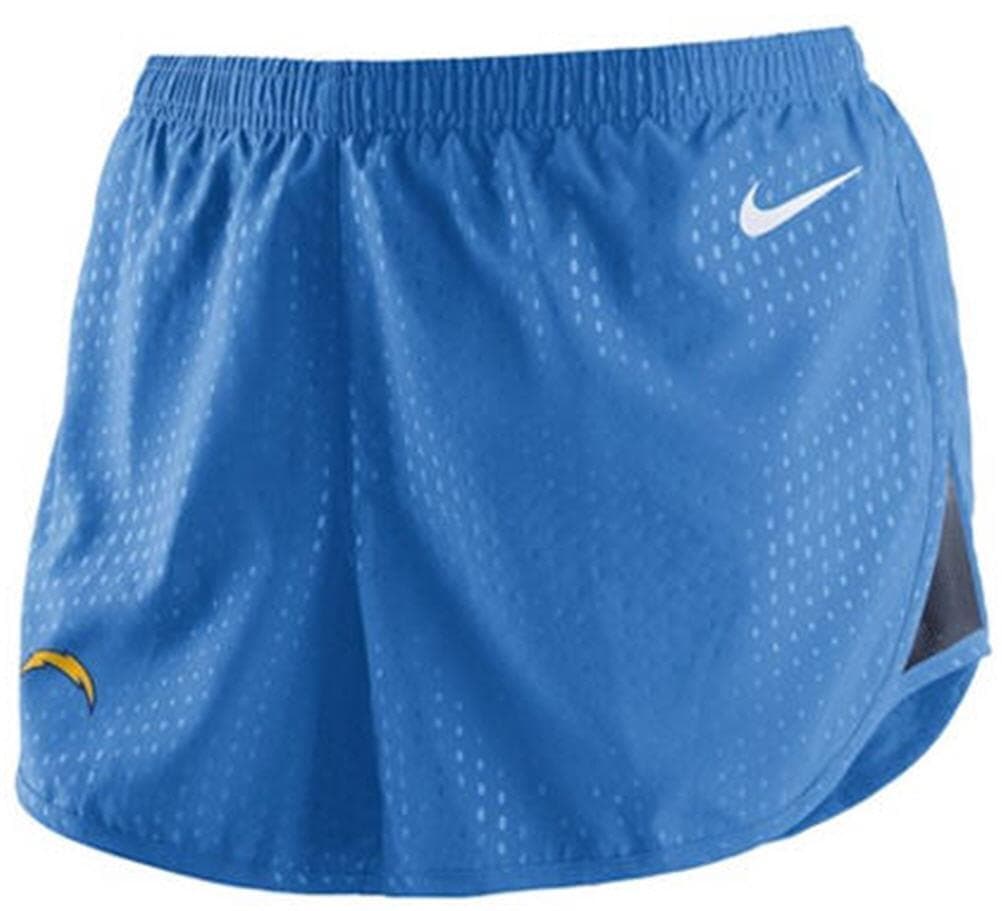 Nike Women's Los Angeles Chargers Dri-Fit Mod Tempo Shorts Powder Blue X-Large - Thumbnail 2