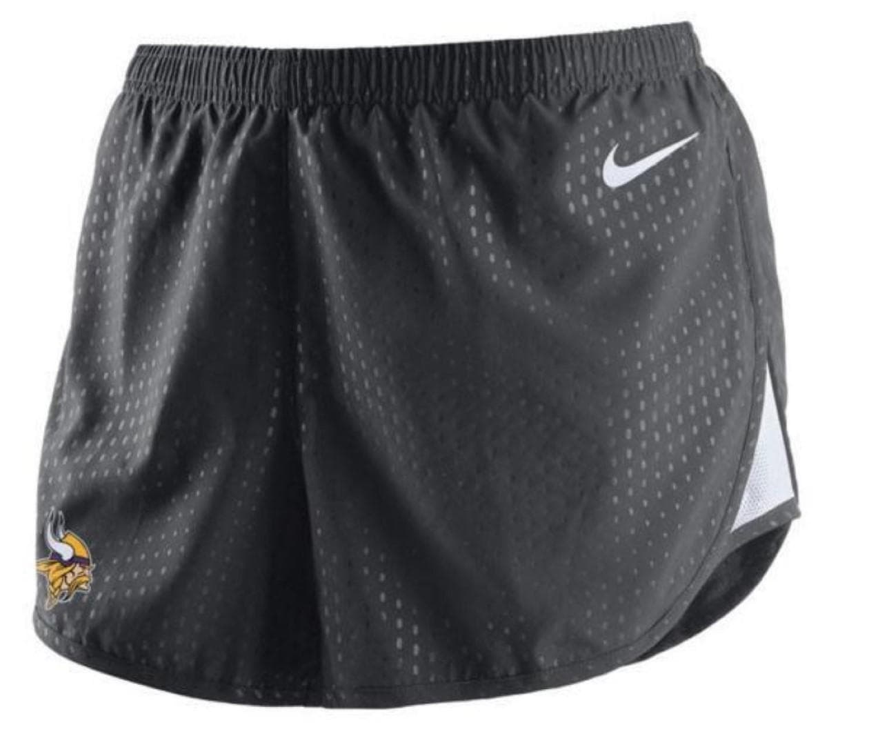 Nike Women's Minnesota Vikings Dri-Fit Mod Tempo Shorts Black XL L S XS - Thumbnail 3