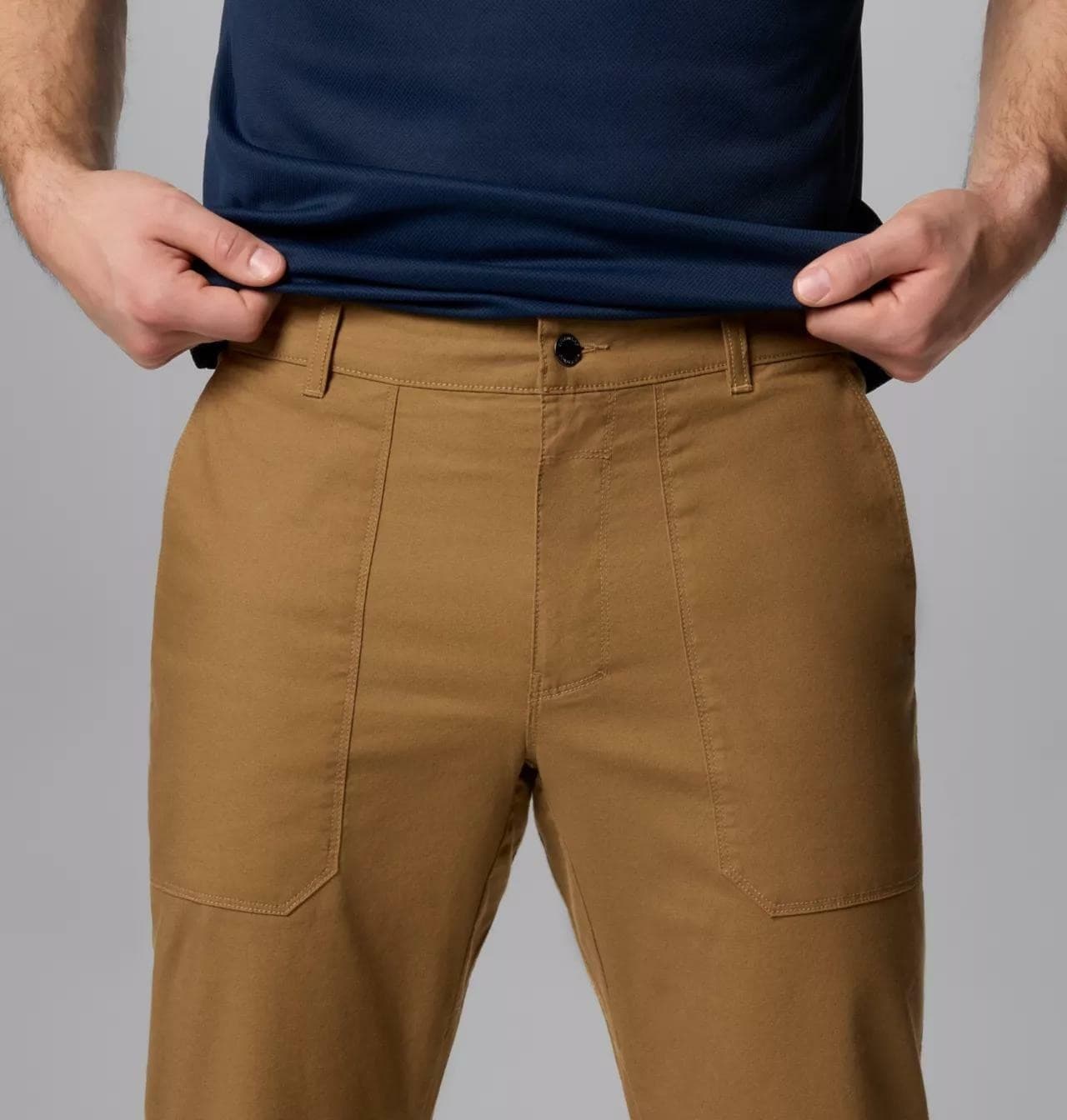 Columbia Men's ROC Flex Utility Pants Delta Brown 38x32 $100 Value - Thumbnail 9
