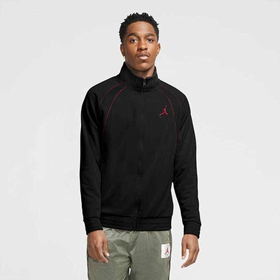 Nike Men's Air Jordan Jumpman Full Zip Polyester Track Jacket Large $110 Value - Thumbnail 3
