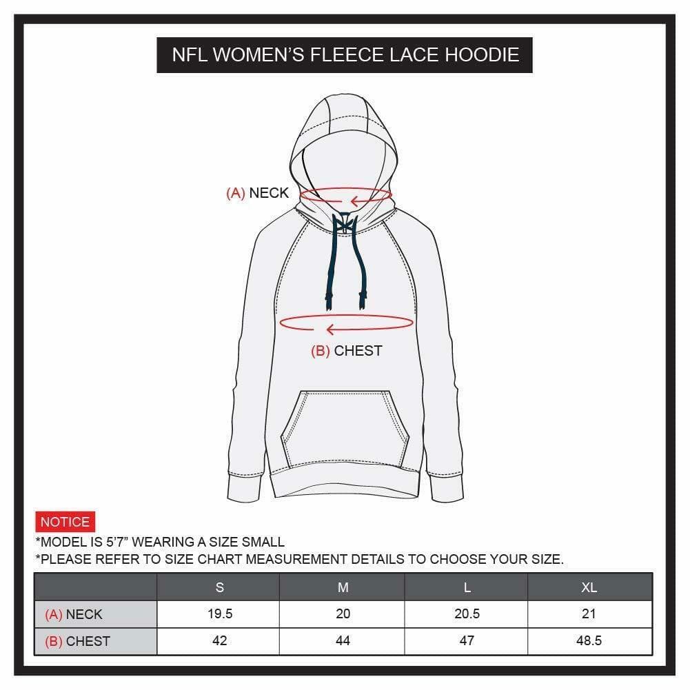 Ultra Game Women's Las Vegas Pullover Hoodie White Small $75 Value - Thumbnail 6