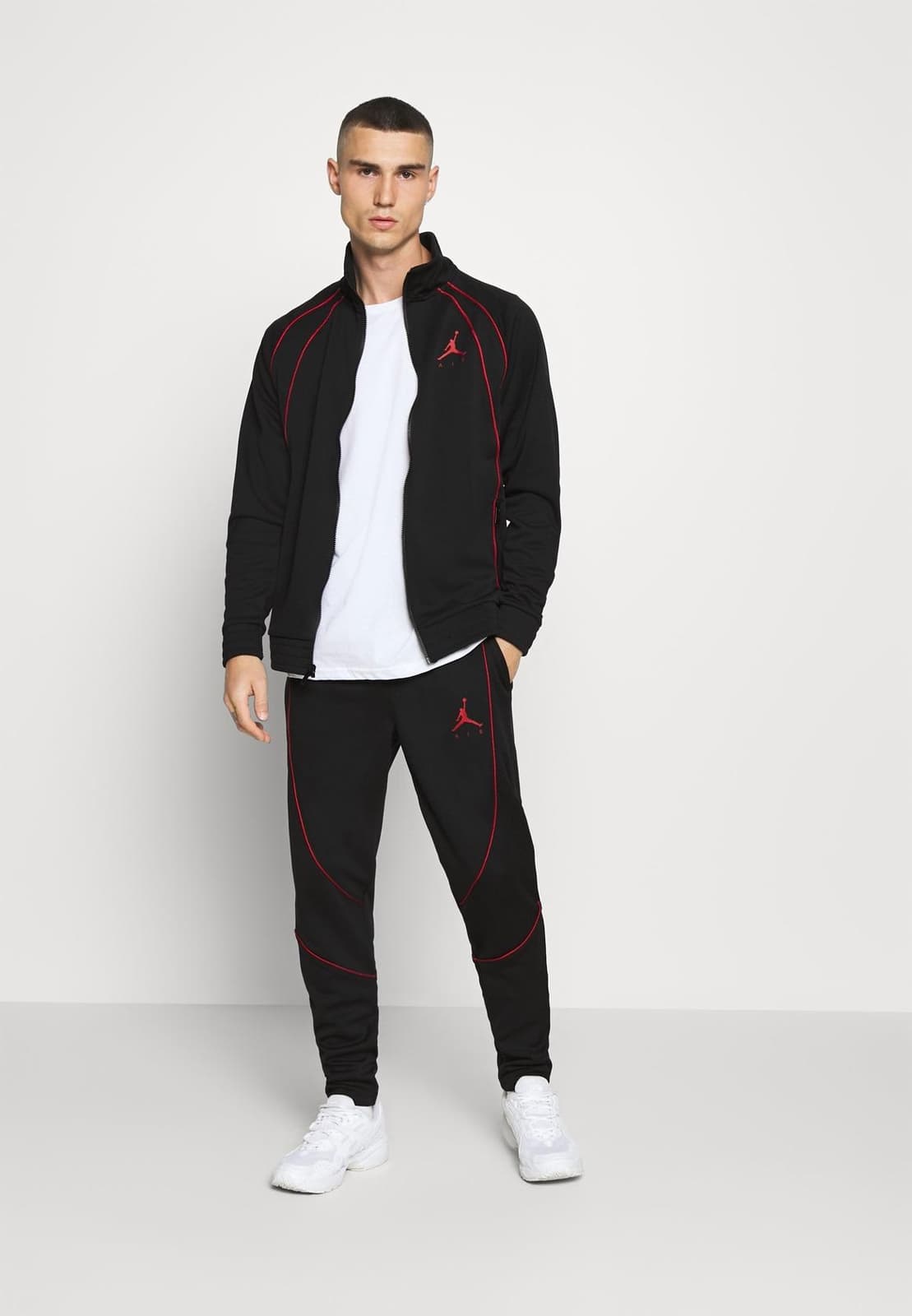 Nike Men's Air Jordan Jumpman Full Zip Polyester Track Jacket Large $110 Value - Thumbnail 6