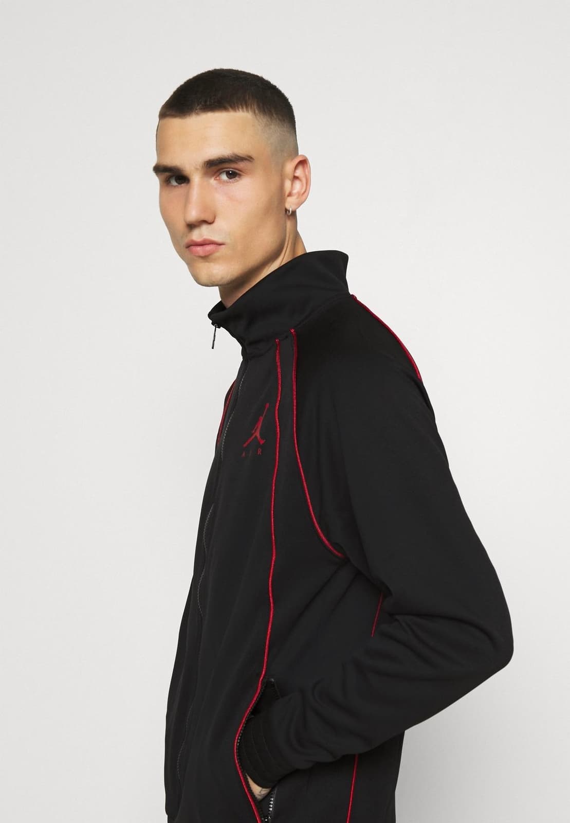Nike Men's Air Jordan Jumpman Full Zip Polyester Track Jacket Large $110 Value - Thumbnail 7