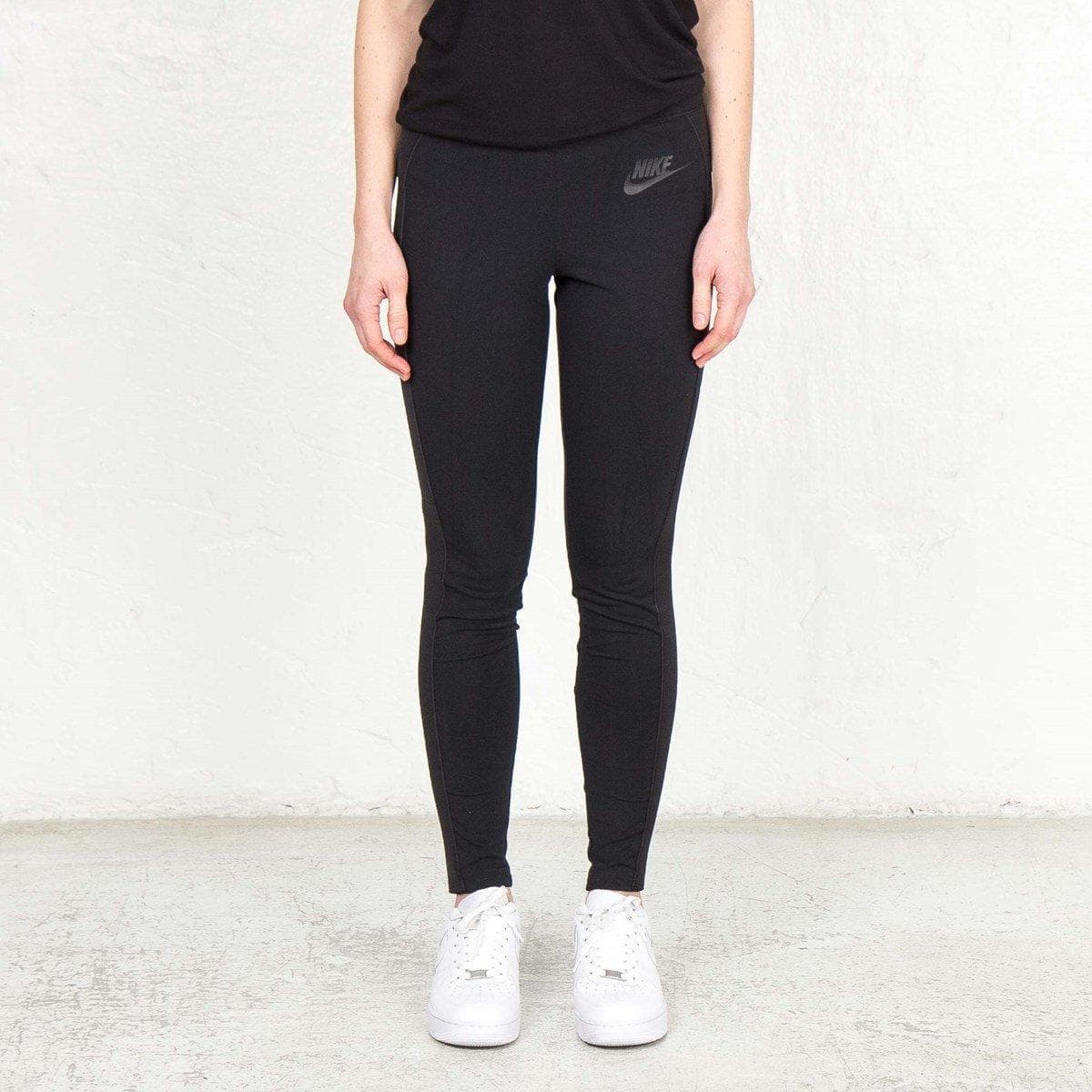 Nike Women's Dri-Fit Full Length Lux Slim Fit Tights Medium Black $125 Value - Thumbnail 2