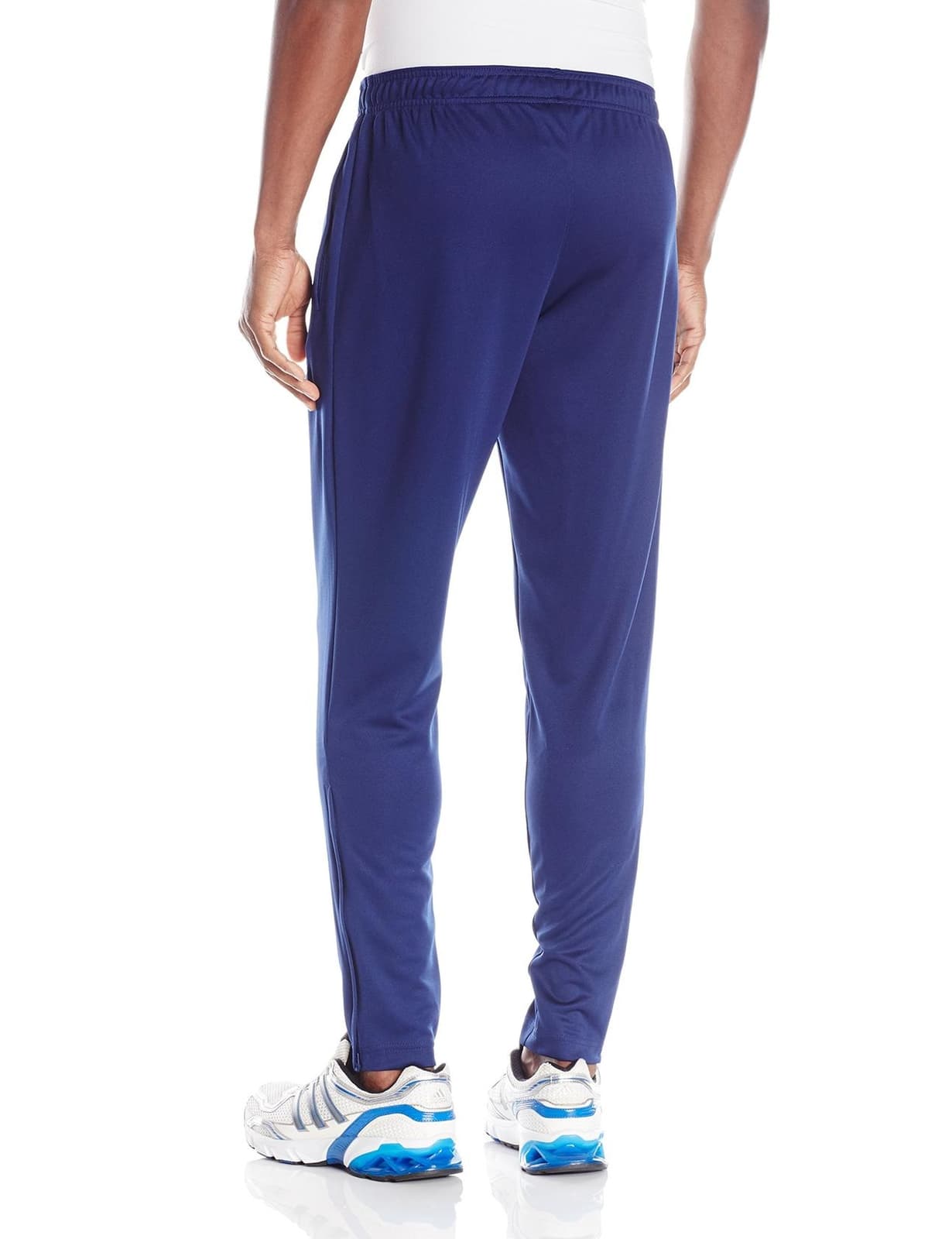 adidas Men's Core Woven Polyester Blend Track Pants Blue X-Large $65 Value - Thumbnail 2