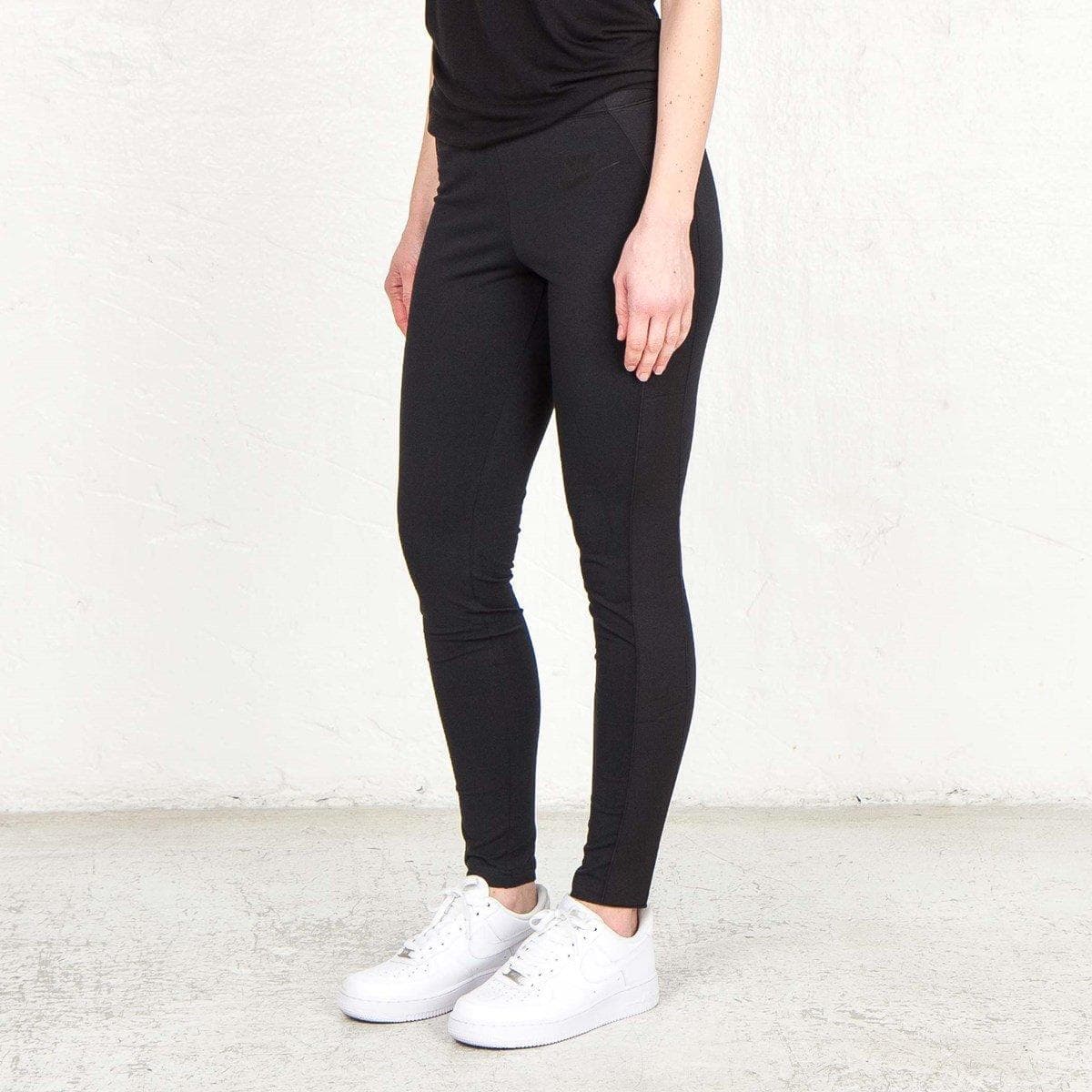 Nike Women's Dri-Fit Full Length Lux Slim Fit Tights Medium Black $125 Value - Thumbnail 3