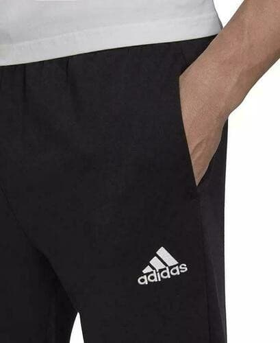 Adidas Men's Essentials Feel Cozy Jogger Fleece Pants Large $60 Value Black - Thumbnail 6